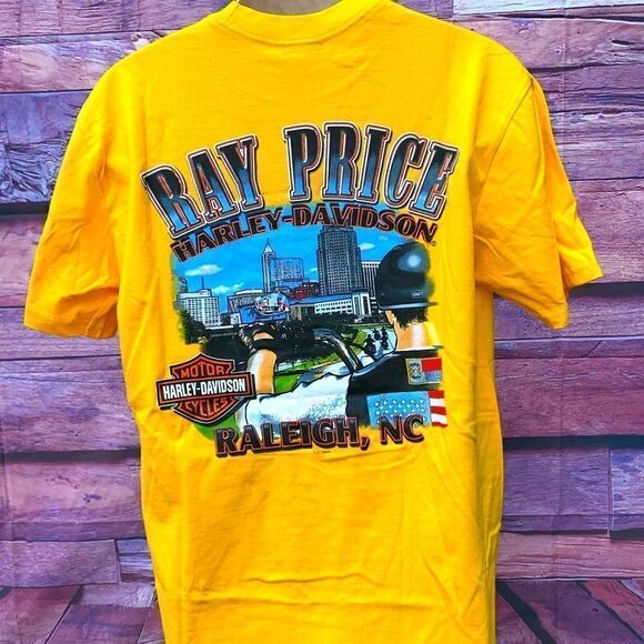 Men’s vintage NWT HD short sleeve tee size L - Picture 6 of 11